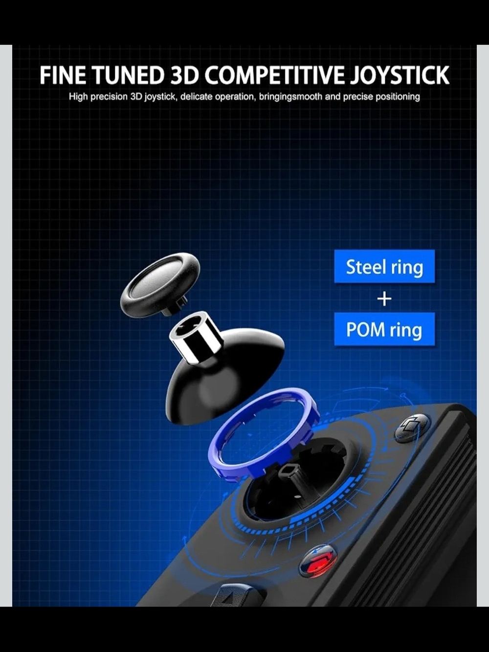 Bluetooth Mobile Game Controller for Nintendo Switch 2 & iOS & Android & Tablets - Picture 7 of 9